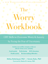 Imagen de portada para The Worry Workbook